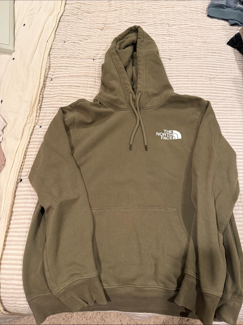 The North Face Men's Olive Crewneck Hoodie